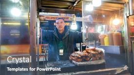  Presentation with street food new york - 