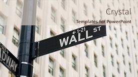  Presentation with wall street stock - Amazing slide deck having new-york-city-4-sep backdrop and a lemonade colored foreground