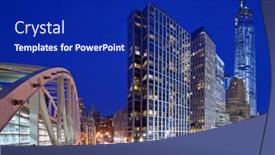  Presentation with world trade center - 