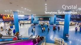  Presentation with passengers - Beautiful PPT layouts featuring new-york-city-april-18 backdrop and a gray colored foreground