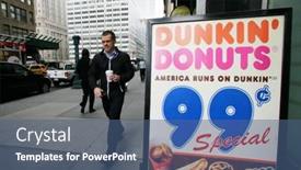  Presentation with franchise - Cool new theme with new-york-city-april-19 backdrop and a ocean colored foreground