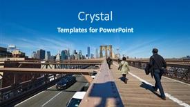  Presentation with brooklyn bridge - 