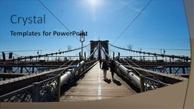  Presentation with brooklyn bridge - 