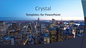  Presentation with new york night - 