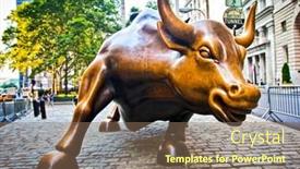  Presentation with prosperity - Presentation theme consisting of new-york-city-aug-3 background and a violet colored foreground