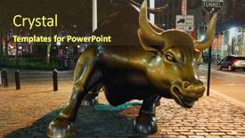  Presentation with prosperity - Audience pleasing presentation theme consisting of new-york-city-aug-7 backdrop and a  colored foreground