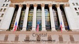  Presentation with new market - Slide set consisting of new-york-city-december-27 background and a coral colored foreground