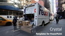  Presentation with drivers - Presentation theme consisting of new-york-city-feb-25 background and a gray colored foreground