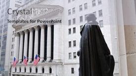  Presentation with wall street stock - Colorful PPT layouts enhanced with new-york-city-feb-3 backdrop and a light gray colored foreground