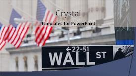 Presentation with wall street stock - Slides enhanced with new-york-city-feb-3 background and a light gray colored foreground