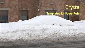  Presentation with new york city - Beautiful theme featuring new york city january 2011 backdrop and a tawny brown colored foreground
