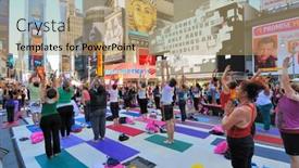  Presentation with times square - 