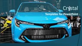  Presentation with auto - Amazing slide set having new-york-city-march-28 backdrop and a ocean colored foreground