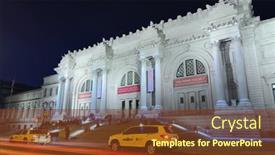  Presentation with metropolitan - Slides with new-york-city-may-12 background and a  colored foreground