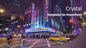  Presentation with radio - Cool new theme with baby lying on his stomach backdrop and a lemonade colored foreground