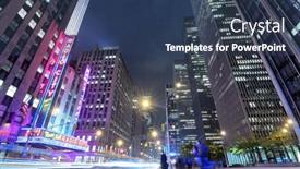  Presentation with name - Beautiful presentation featuring new-york-city-may-15 backdrop and a ocean colored foreground