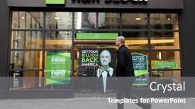  Presentation with states - PPT theme with new-york-city-monday-dec background and a gray colored foreground