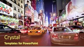  Presentation with taxi cabs new york city - 