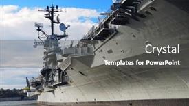  Presentation with world war one - PPT theme consisting of new-york-city-nov-2 background and a gray colored foreground