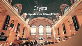  Presentation with new york city subway station - 