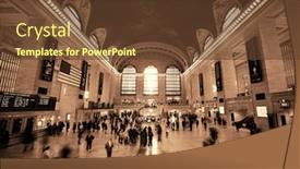  Presentation with new york city subway station - 