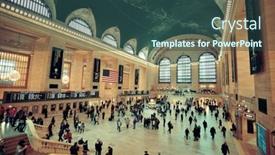  Presentation with new york city subway station - 