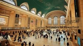  Presentation with new york city subway station - 