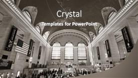  Presentation with new york city subway station - 