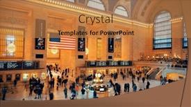  Presentation with new york city subway station - 