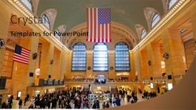  Presentation with new york city subway station - 