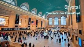  Presentation with new york city subway station - 