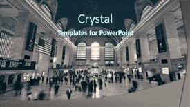  Presentation with new york city subway station - 