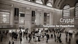  Presentation with new york city subway station - 