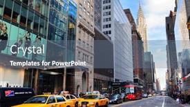  Presentation with new york city - PPT layouts consisting of new-york-city-ny-dec background and a ocean colored foreground