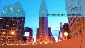  Presentation with daniel - PPT theme with new-york-city-ny-dec background and a cyan colored foreground