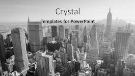  Presentation with empire state building - PPT layouts featuring new-york-city-ny-jan background and a light gray colored foreground
