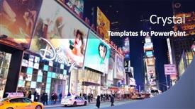  Presentation with new york city - Presentation theme consisting of new-york-city-ny-jan background and a navy blue colored foreground