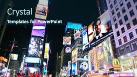  Presentation with prosperity - PPT theme with new-york-city-ny-jan background and a  colored foreground