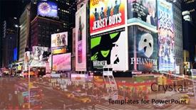  Presentation with new york city - Slide deck consisting of new-york-city-ny-jan background and a tawny brown colored foreground