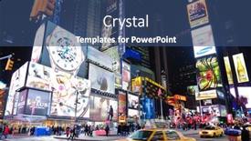  Presentation with new york city - Beautiful presentation theme featuring new-york-city-ny-sep backdrop and a ocean colored foreground