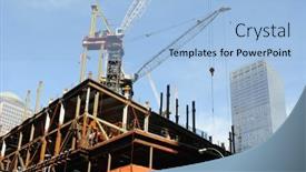  Presentation with world trade center - Beautiful slides featuring new-york-city-october-11 backdrop and a light blue colored foreground