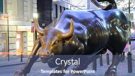  Presentation with strength - Colorful presentation enhanced with new-york-city-october-13 backdrop and a ocean colored foreground