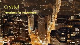  Presentation with new york night - 