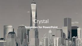  Presentation with world trade center - 