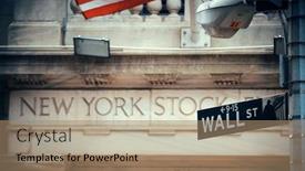  Presentation with new market - Colorful PPT theme enhanced with new-york-city-sep-5 backdrop and a coral colored foreground