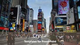  Presentation with broadway - Amazing slide set having new-york-city-sep-5 backdrop and a gray colored foreground