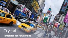  Presentation with broadway - Audience pleasing PPT layouts consisting of new-york-city-sep-5 backdrop and a gray colored foreground