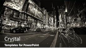  Presentation with busy street - 