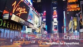  Presentation with broadway - Audience pleasing slide deck consisting of new-york-city-sept-5 backdrop and a gray colored foreground