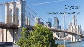  Presentation with brooklyn bridge - 